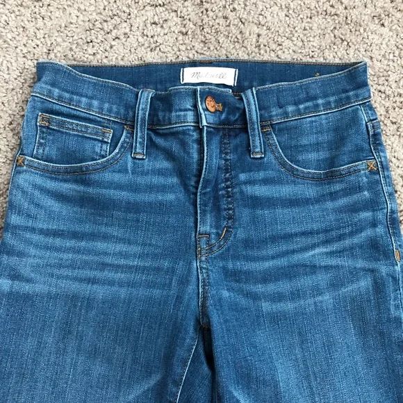Madewell 9” High-Rise Skinny Denim Jeans Womens 26 - Picture 3 of 10